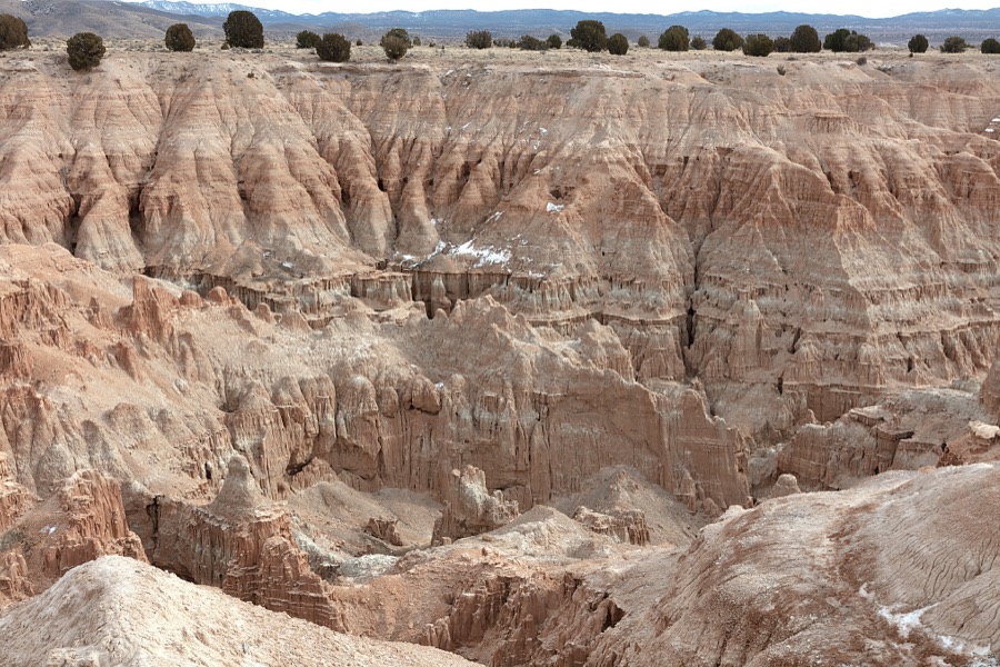 Cathedral Gorge State Park, near the Utah border in southeast Nevada