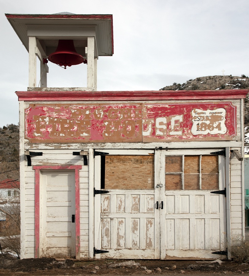 Whatever once operated here got its start in 1864 in the old mining town of Pioche, which appears to hang along the side of a mountain and in a bowl below in Nevada's high desert, near the state's eastern border with Utah