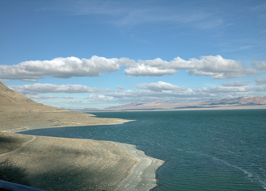 A portion of Sportsman's Beach on Walker Lake, near the small town of Schurz (named after onetime Union general and later U.S. interior secretary Carl Schurz) on the Walker River Indian Reservation in remote western Nevada