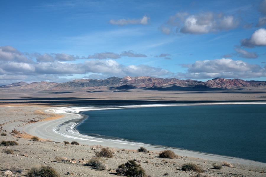 A portion of Sportsman's Beach on Walker Lake, near the small town of Schurz (named after onetime Union general and later U.S. interior secretary Carl Schurz) on the Walker River Indian Reservation in remote western Nevada