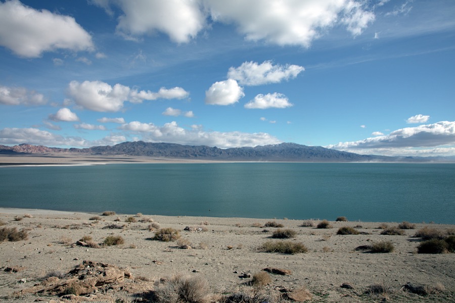 A portion of Sportsman's Beach on Walker Lake, near the small town of Schurz (named after onetime Union general and later U.S. interior secretary Carl Schurz) on the Walker River Indian Reservation in remote western Nevada