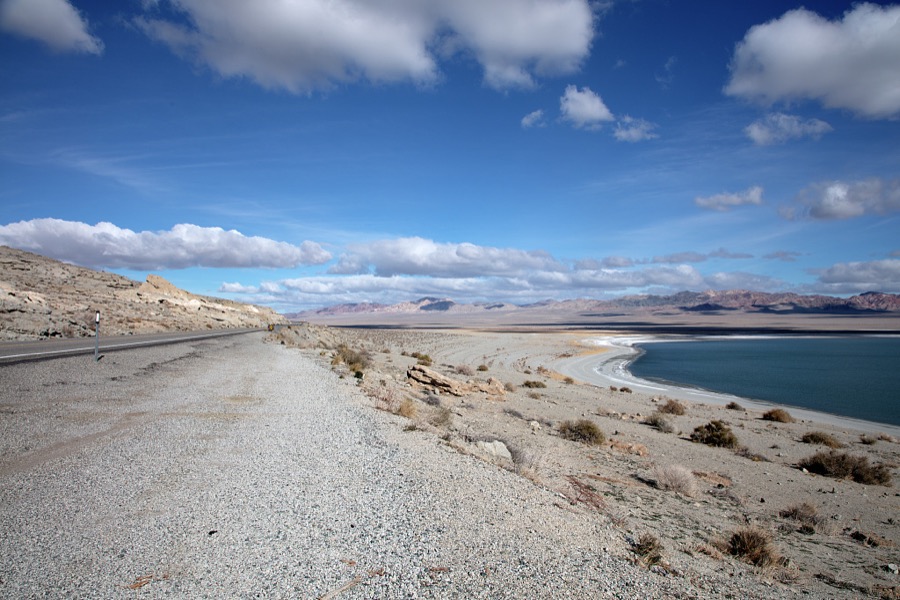A portion of Sportsman's Beach on Walker Lake, near the small town of Schurz (named after onetime Union general and later U.S. interior secretary Carl Schurz) on the Walker River Indian Reservation in remote western Nevada