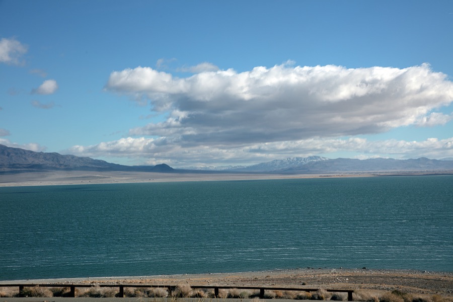 A portion of Sportsman's Beach on Walker Lake, near the small town of Schurz (named after onetime Union general and later U.S. interior secretary Carl Schurz) on the Walker River Indian Reservation in remote western Nevada