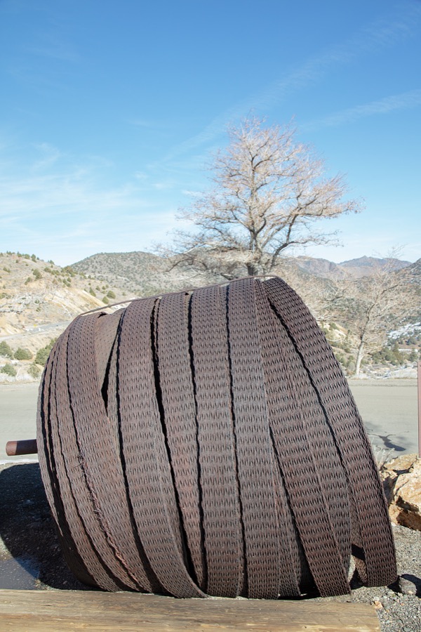 A relic of the fabulous Comstock Lode days of the mid-1800s in remote Virginia City, Nevada