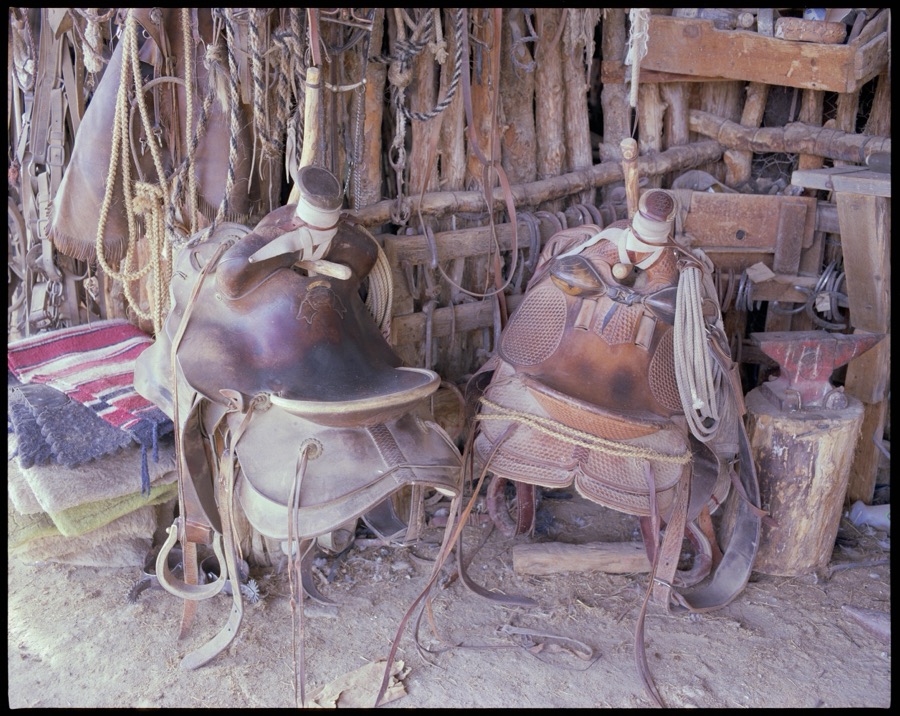 Dry Creek Ranch, Lander County, Nevada: Benny Damele and Bob Eddy; Eureka, Nevada: brick house and Louie's Lounge