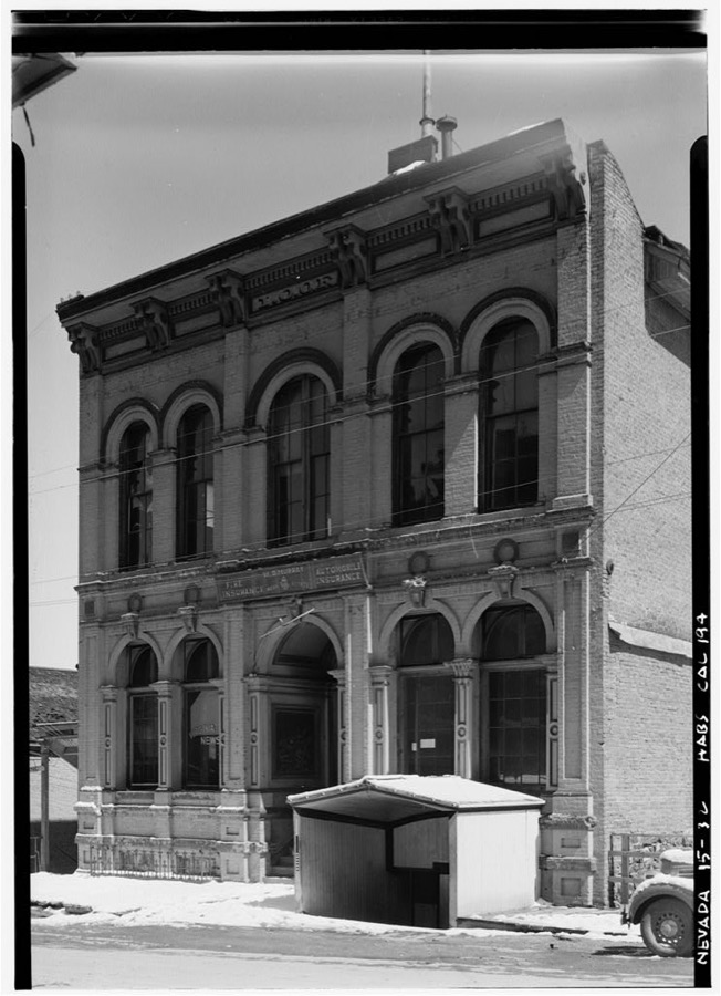 Virginia City News Building, C Street, Virginia City, Storey County, NV