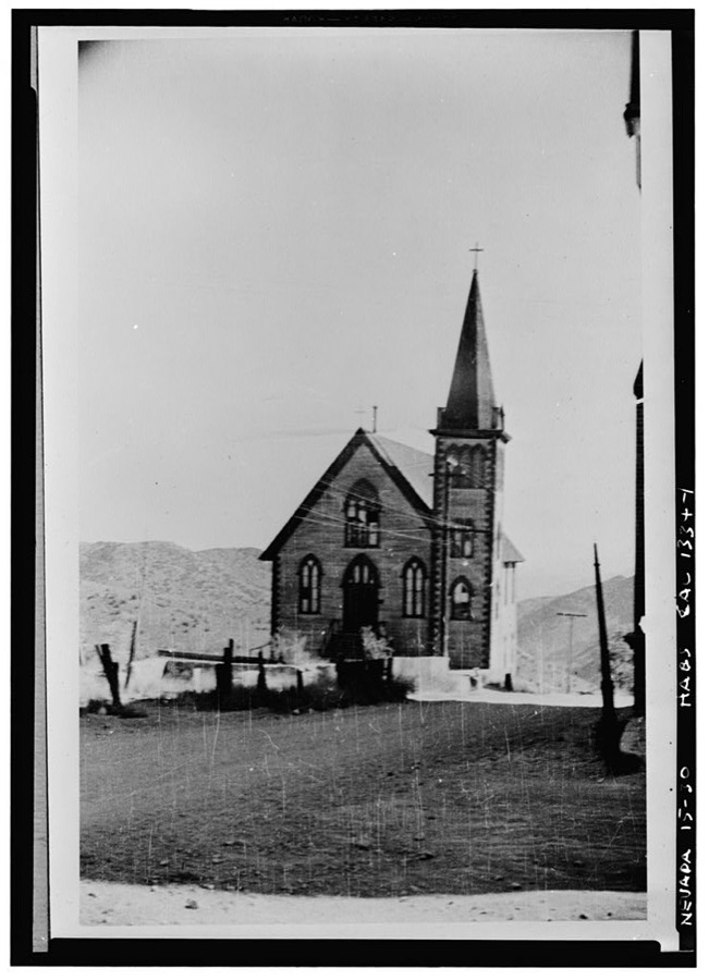 Episcopal Church, D Street, Virginia City, Storey County, NV