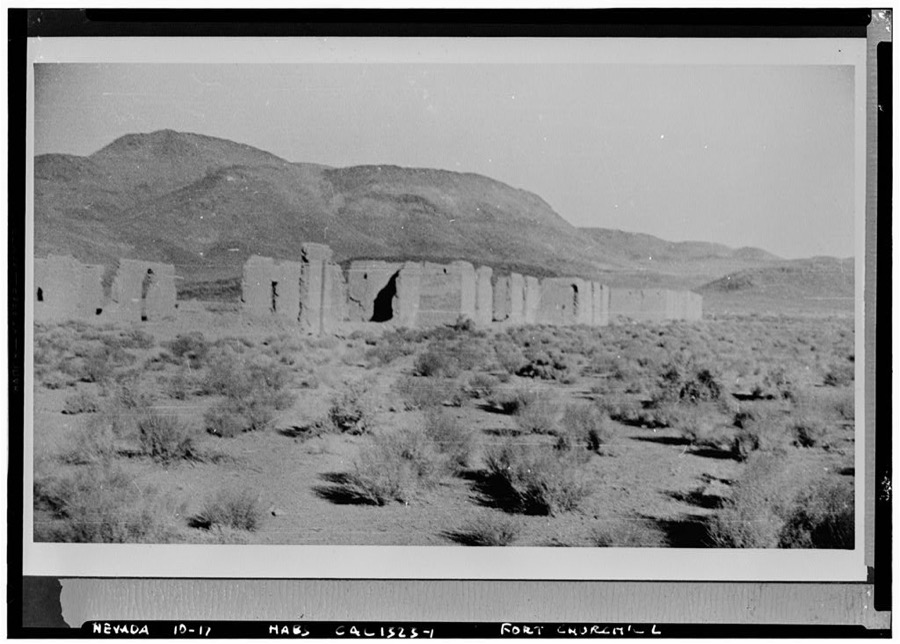 Fort Churchill (Ruins), U.S. 95-A, Old Buckland Ranch, Churchill, Lyon County, NV