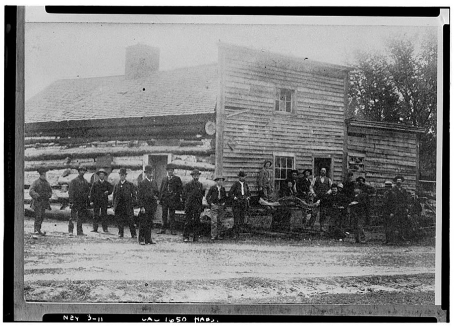 First Log Cabin, Genoa, Douglas County, NV