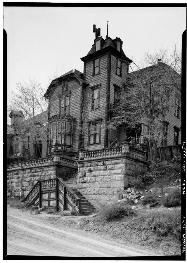 Blaubelt Mansion, Virginia City, Storey County, NV