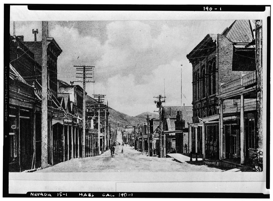 C Street Area Survey (Commercial Buildings), Virginia City, Storey County, NV