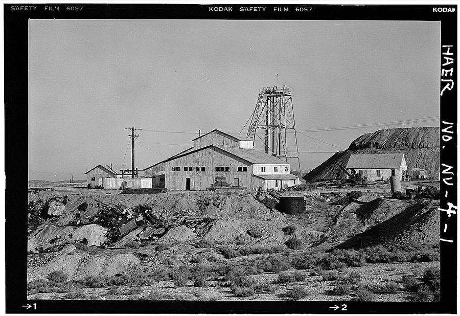 Mizpah Mine, Tonopah, Nye County, NV