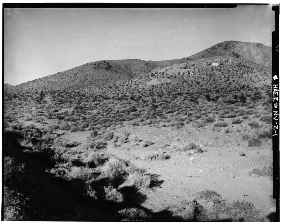 Bullfrog Mine, Rhyolite, Nye County, NV