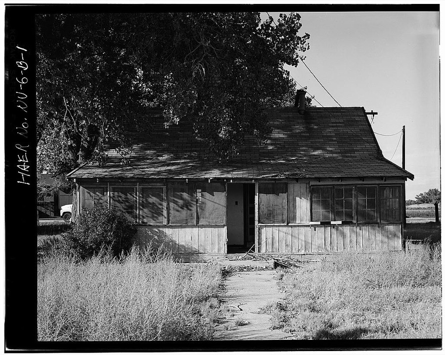 Truckee-Carson Irrigation District Facility Yard, Watchman's House, Sixth & Taylor Streets, Fallon, Churchill County, NV