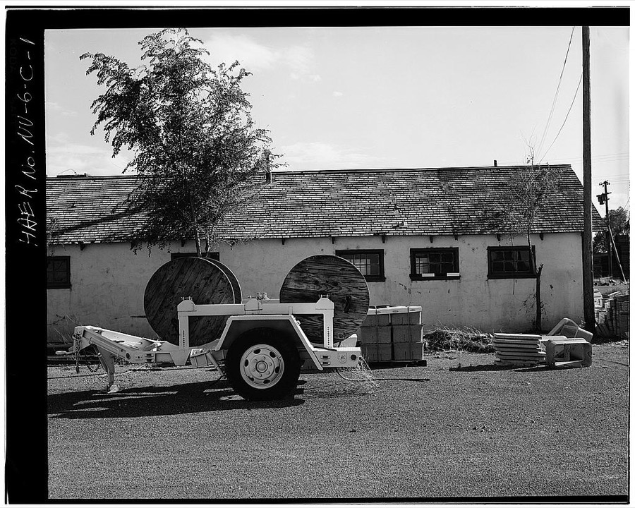 Truckee-Carson Irrigation District Facility Yard, Tool House & Wagon Shed, Sixth & Taylor Streets, Fallon, Churchill County, NV