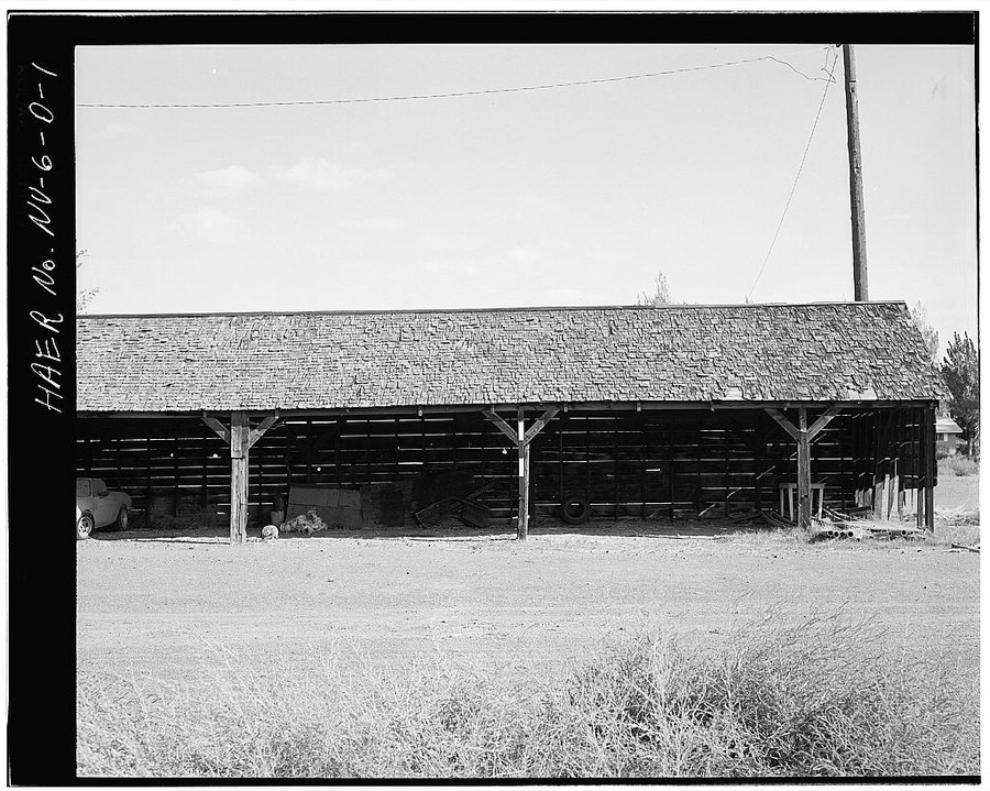 Truckee-Carson Irrigation District Facility Yard, Shed, Sixth & Taylor Streets, Fallon, Churchill County, NV
