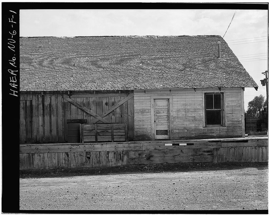 Truckee-Carson Irrigation District Facility Yard, Electrical Warehouse, Sixth & Taylor Streets, Fallon, Churchill County, NV