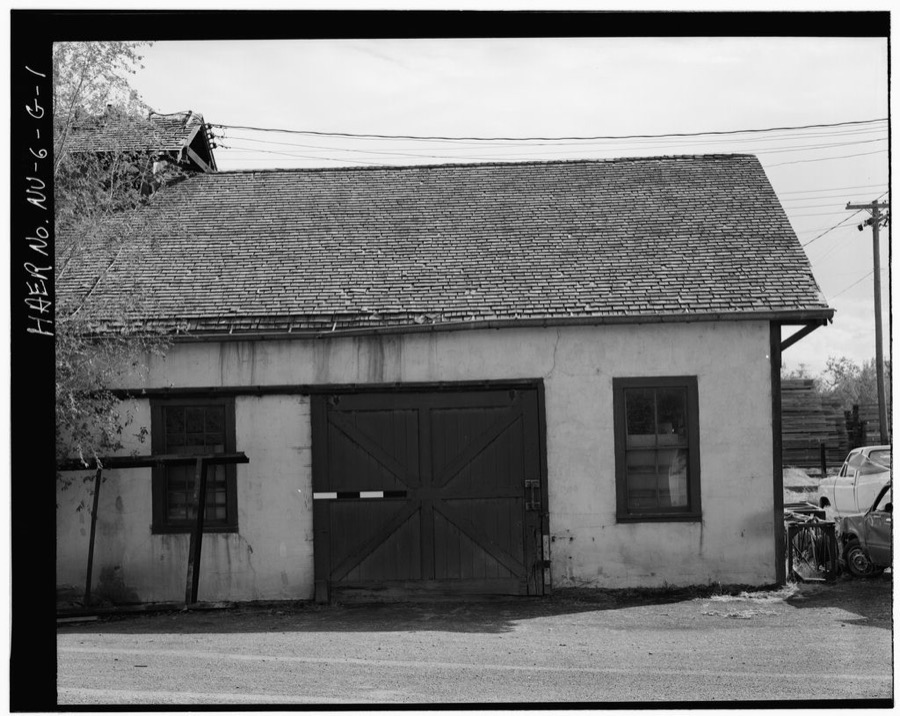Truckee-Carson Irrigation District Facility Yard, Machine Shop, Sixth & Taylor Streets, Fallon, Churchill County, NV