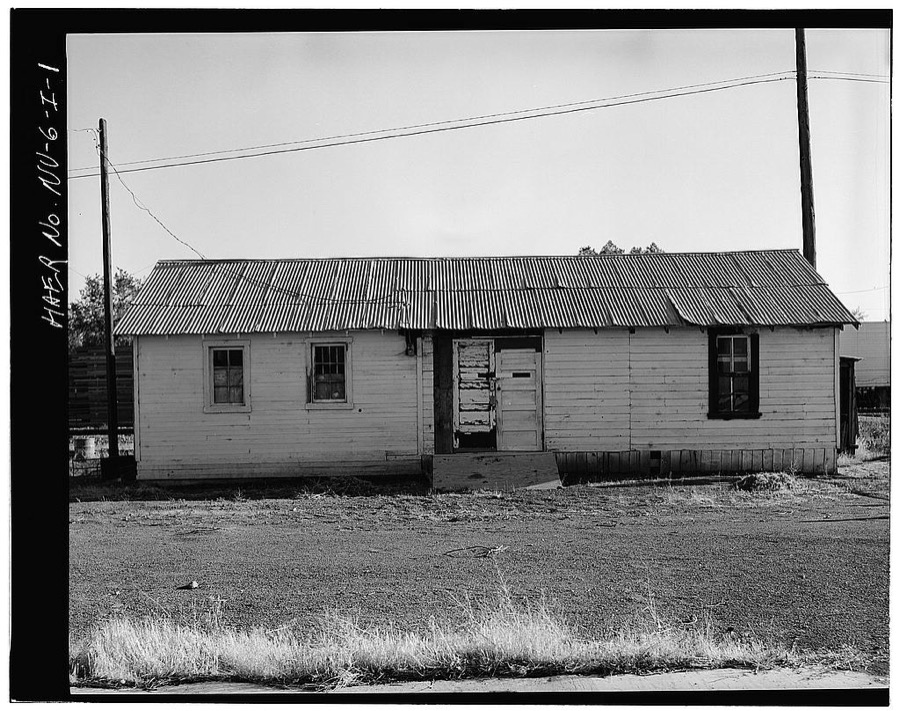Truckee-Carson Irrigation District Facility Yard, Car Supplies Storehouse, Sixth & Taylor Streets, Fallon, Churchill County, NV