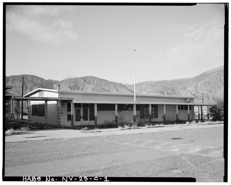 Hawthorne Naval Ammunition Depot, Babbitt Housing Area, Post Office-Barber Shop, U.S. Highway 95, Hawthorne, Mineral County, NV