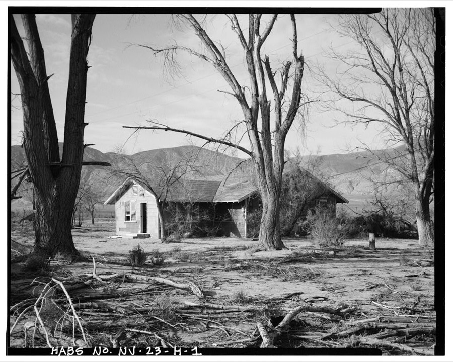 Hawthorne Naval Ammunition Depot, Babbitt Housing Area, Library, U.S. Highway 95, Hawthorne, Mineral County, NV