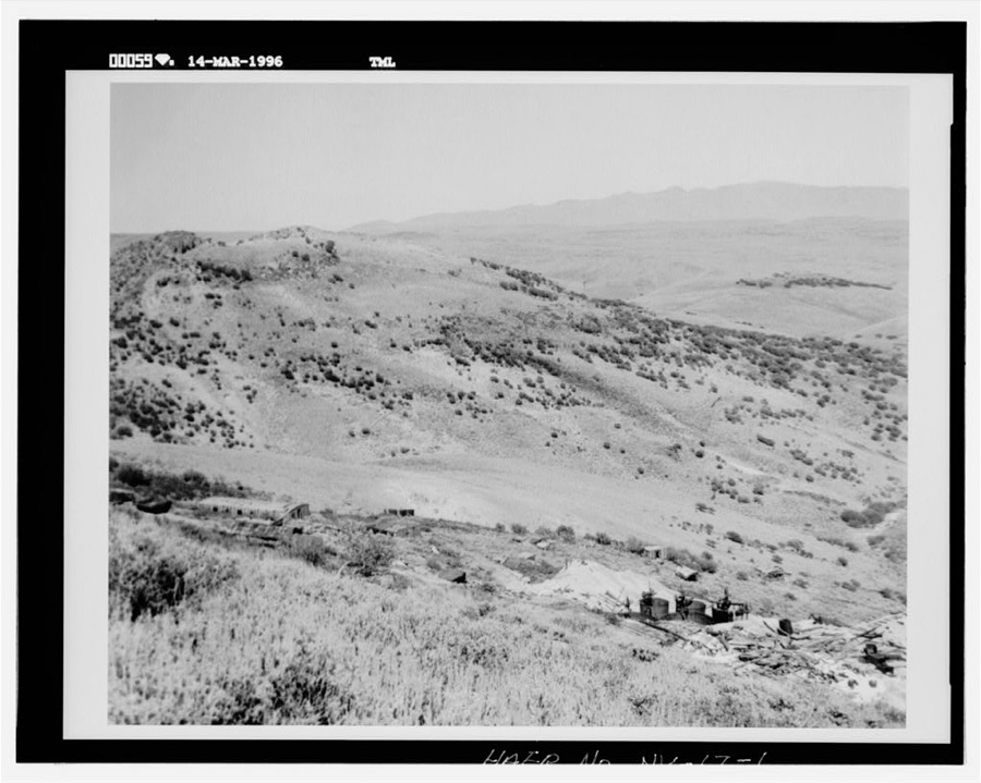 Buckskin National Mine Site, East slope of Buckskin Mountain, Paradise Valley, Humboldt County, NV