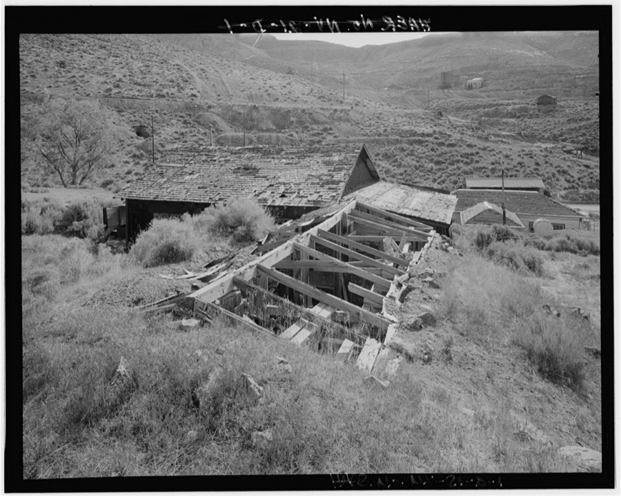 Copper Canyon Camp of the International Smelting & Refining Company, Storage Building, Copper Canyon, Battle Mountain, Lander County, NV