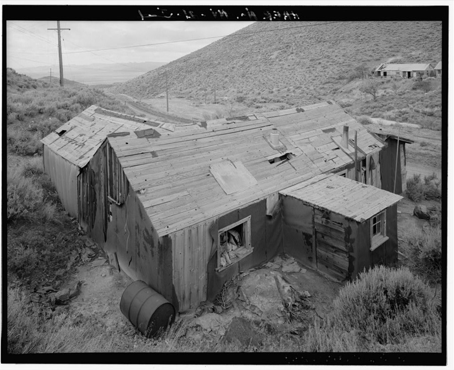 Copper Canyon Camp of the International Smelting & Refining Company, Residence, Copper Canyon, Battle Mountain, Lander County, NV
