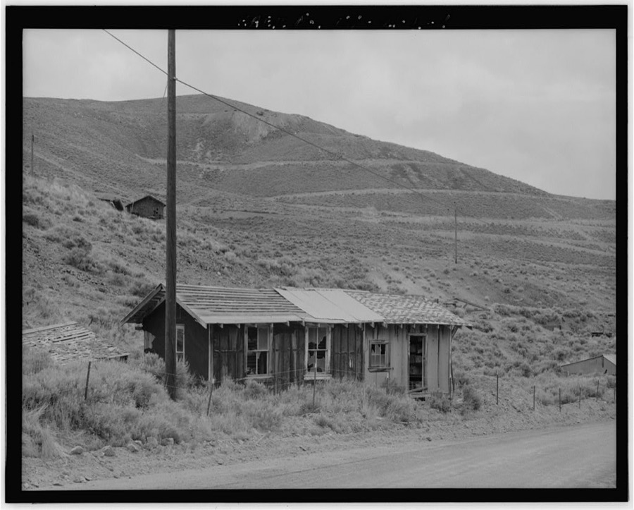 Copper Canyon Camp of the International Smelting & Refining Company, Residence-Schoolhouse, Copper Canyon, Battle Mountain, Lander County, NV