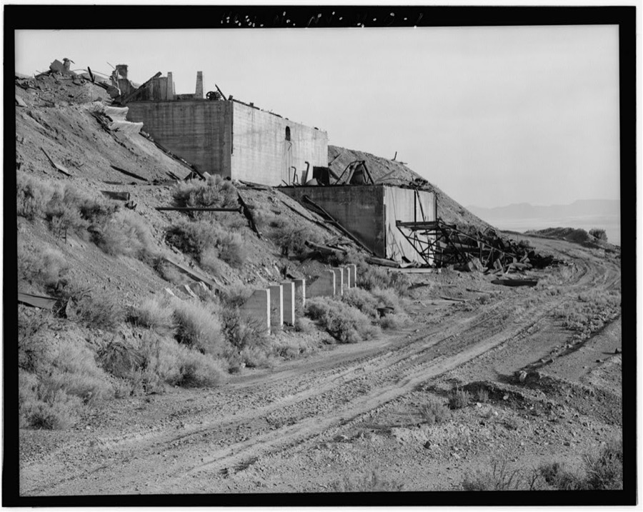 Copper Canyon Camp of the International Smelting & Refining Company, Ruins of the Fine Ore Mill, Copper Canyon, Battle Mountain, Lander County, NV