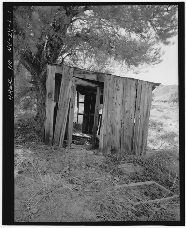 Juniata Mill Complex, Mine & Camp Residence, 22.5 miles Southwest of Hawthorne, between Aurora Crater & Aurora Peak, Hawthorne, Mineral County, NV