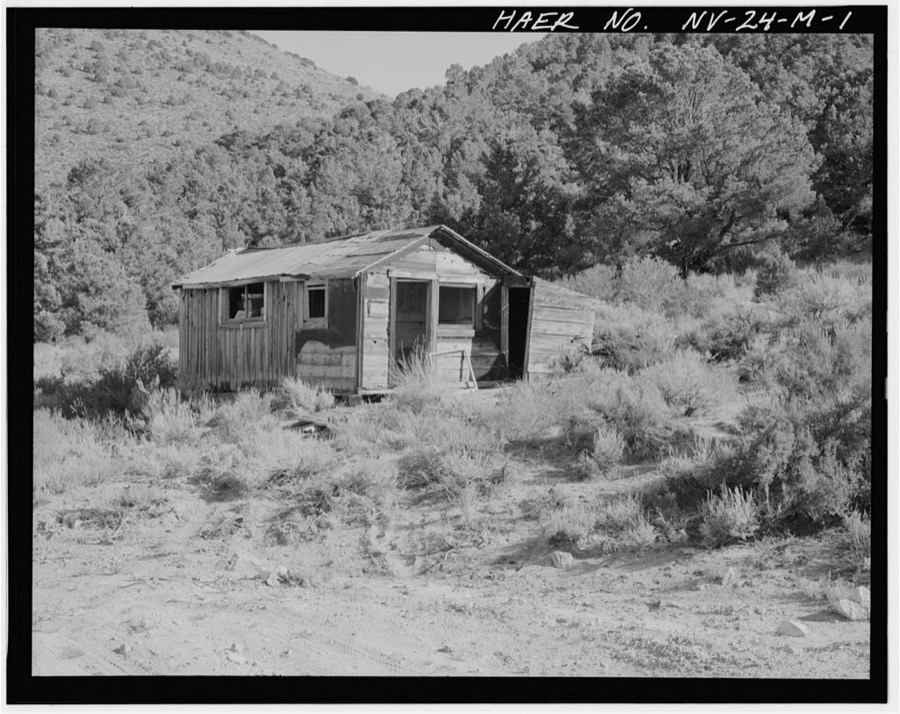 Juniata Mill Complex, Mine & Camp Residence, 22.5 miles Southwest of Hawthorne, between Aurora Crater & Aurora Peak, Hawthorne, Mineral County, NV