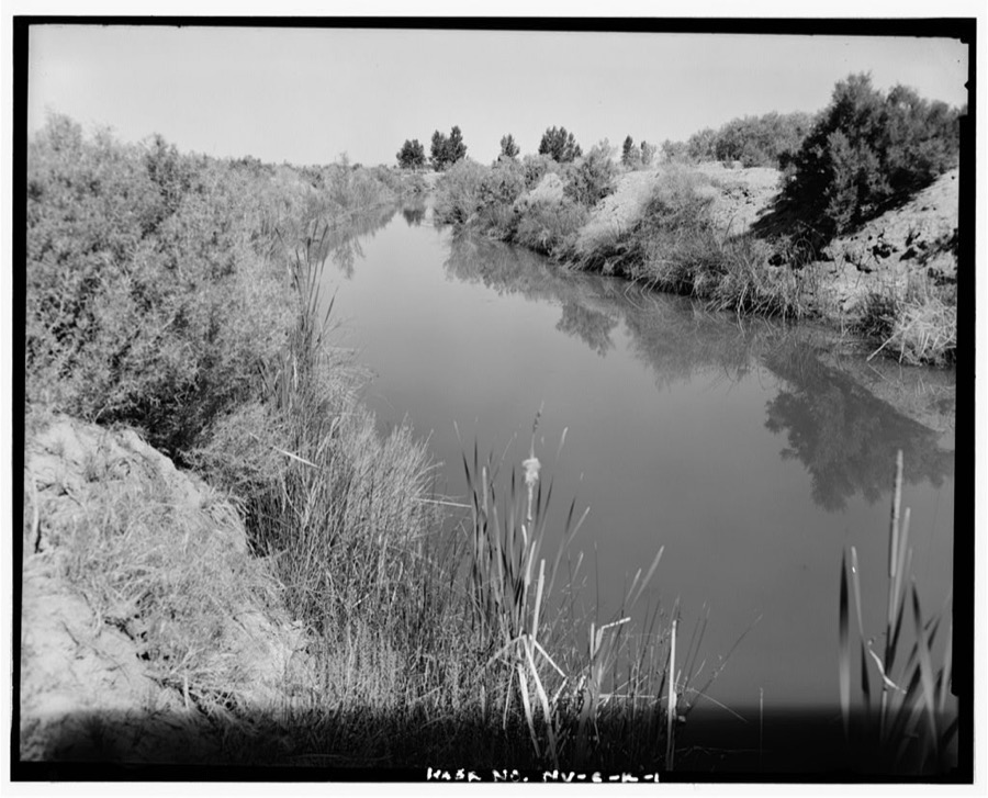 Truckee-Carson Irrigation District, Lower Diagonal No. 1 Drain, Bounded by West Gate Road & Weapons Delivery Road, Naval Air Station Fallon, Fallon, Churchill County, NV
