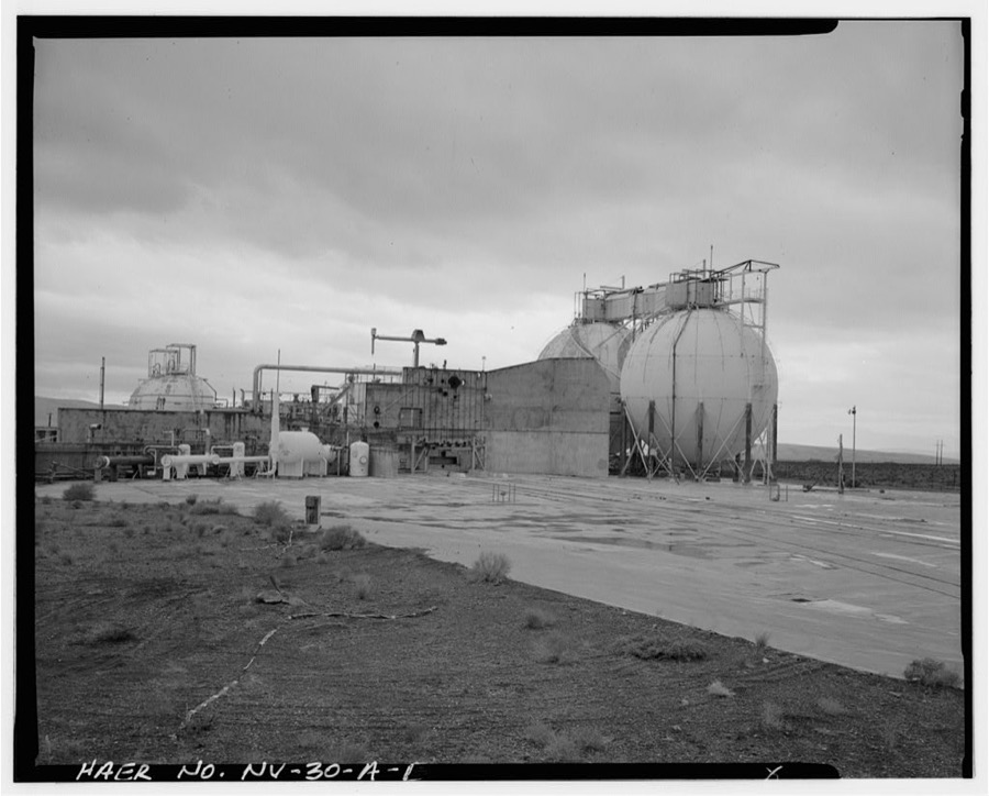 Nevada Test Site, Test Cell C Facility, Building No. 3210, Area 25, Jackass Flats, Road J, Mercury, Nye County, NV