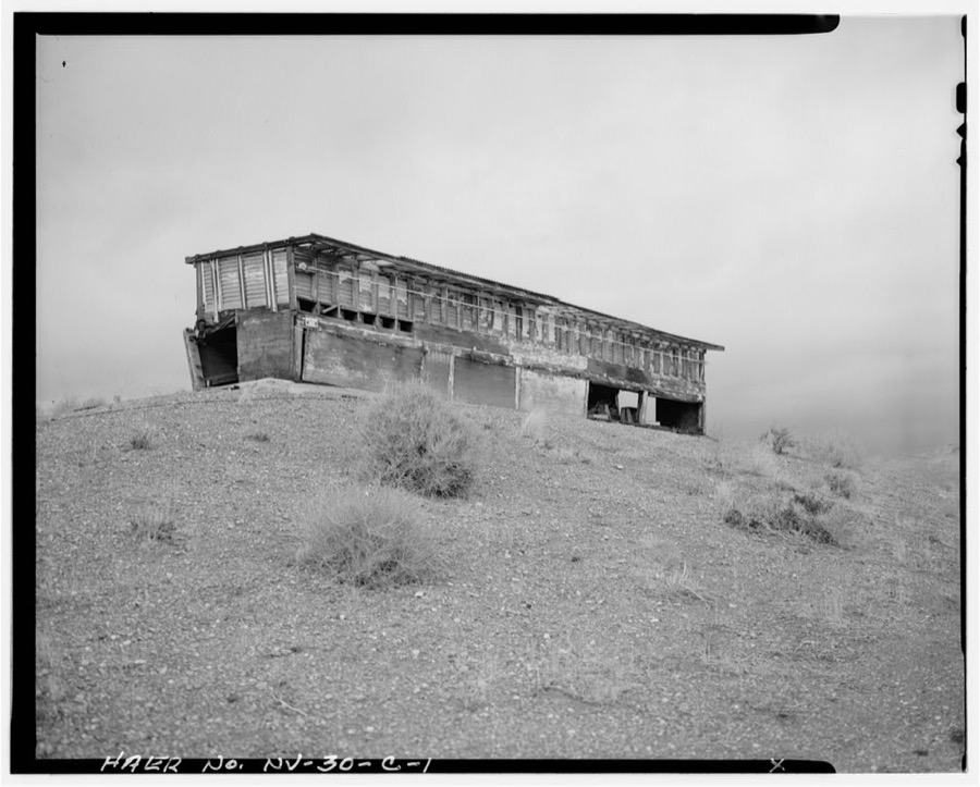 Nevada Test Site, Test Cell C Facility, West Camera Bunker, Area 25, Jackass Flats, Road J, Mercury, Nye County, NV