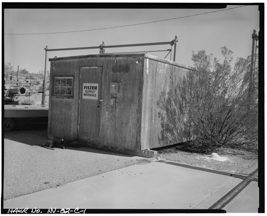 Nevada Test Site, Pluto Facility, Water Filtering System Brock House, Area 26, Wahmonie Flats, Cane Spring Road, Mercury, Nye County, NV