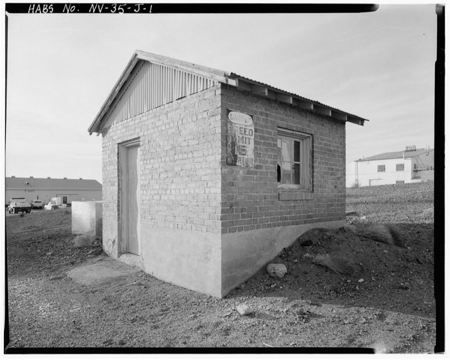 Bureau of Mines Boulder City Experimental Station, Pump House, Date Street north of U.S. Highway 93, Boulder City, Clark County, NV