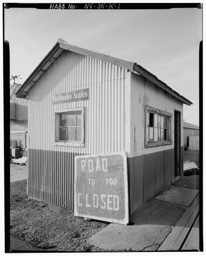 Bureau of Mines Boulder City Experimental Station, Weigh Station, Date Street north of U.S. Highway 93, Boulder City, Clark County, NV