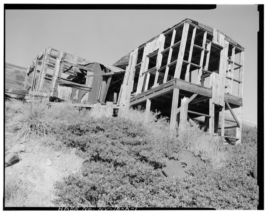 Nevada Lucky Tiger Mill & Mine, Office, East slope of Buckskin Mountain, Paradise Valley, Humboldt County, NV