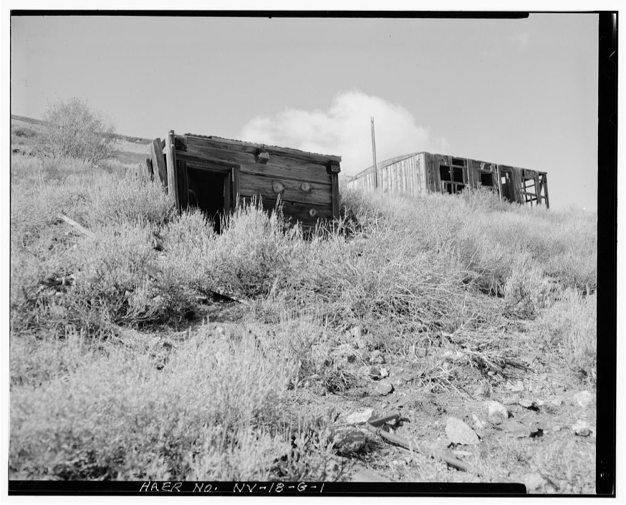 Nevada Lucky Tiger Mill & Mine, Dugout, East slope of Buckskin Mountain, Paradise Valley, Humboldt County, NV