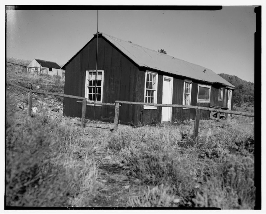 Bell Family Residence, Wooden Frame Building, East slope of Buckskin Mountain, Paradise Valley, Humboldt County, NV