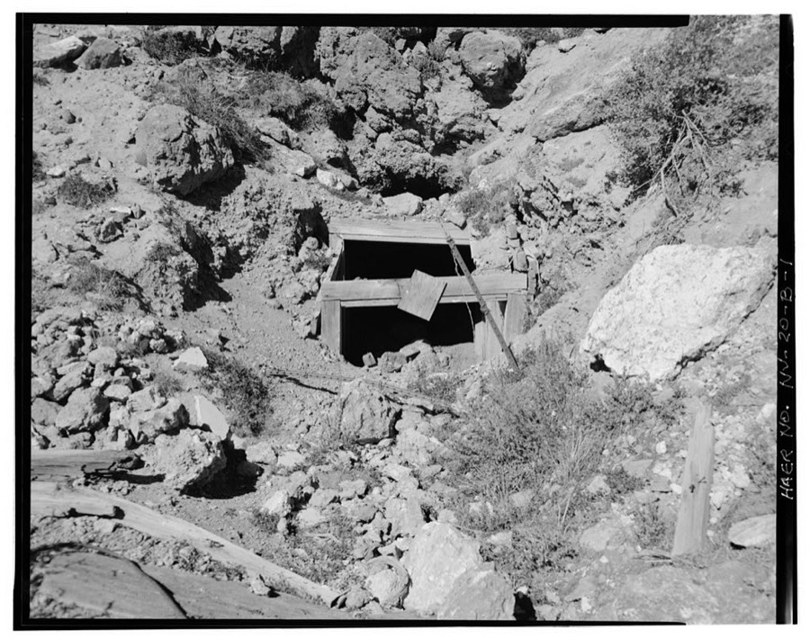 McCormick Group Mine, Paradise Adit, East slope of Buckskin Mountain, Paradise Valley, Humboldt County, NV