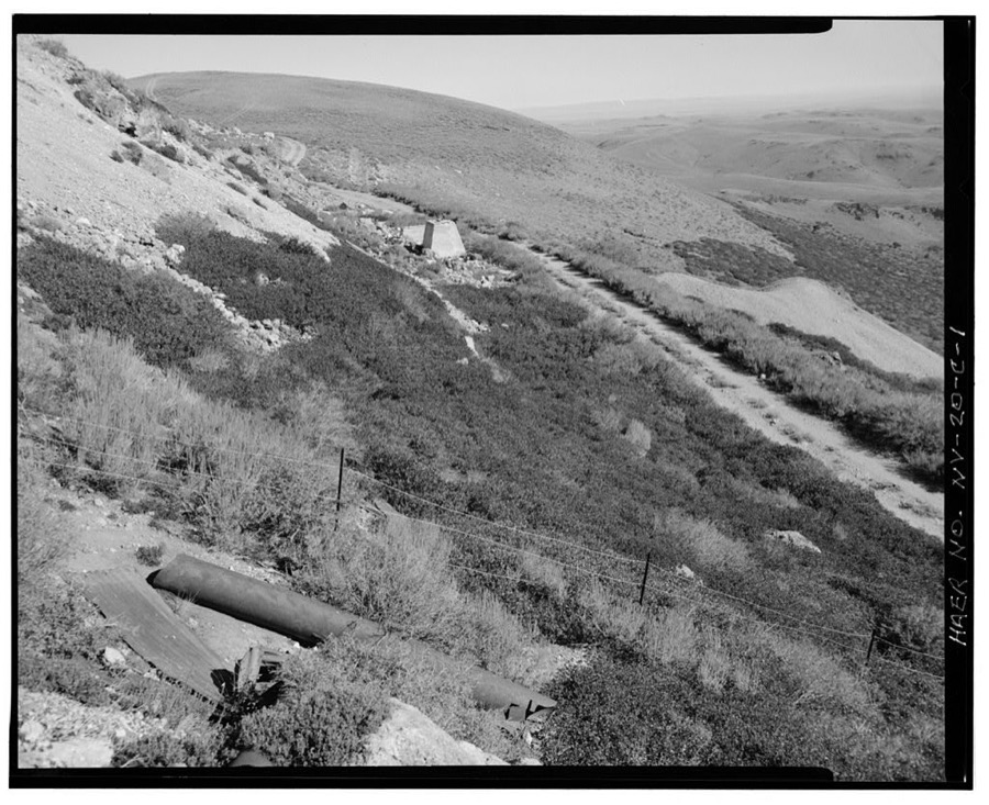 McCormick Group Mine, Paradise Mill, East slope of Buckskin Mountain, Paradise Valley, Humboldt County, NV