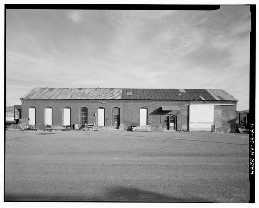 Southern Pacific Railroad, Carlin Shops, Engine Stores Building, Foot of Sixth Street, Carlin, Elko County, NV