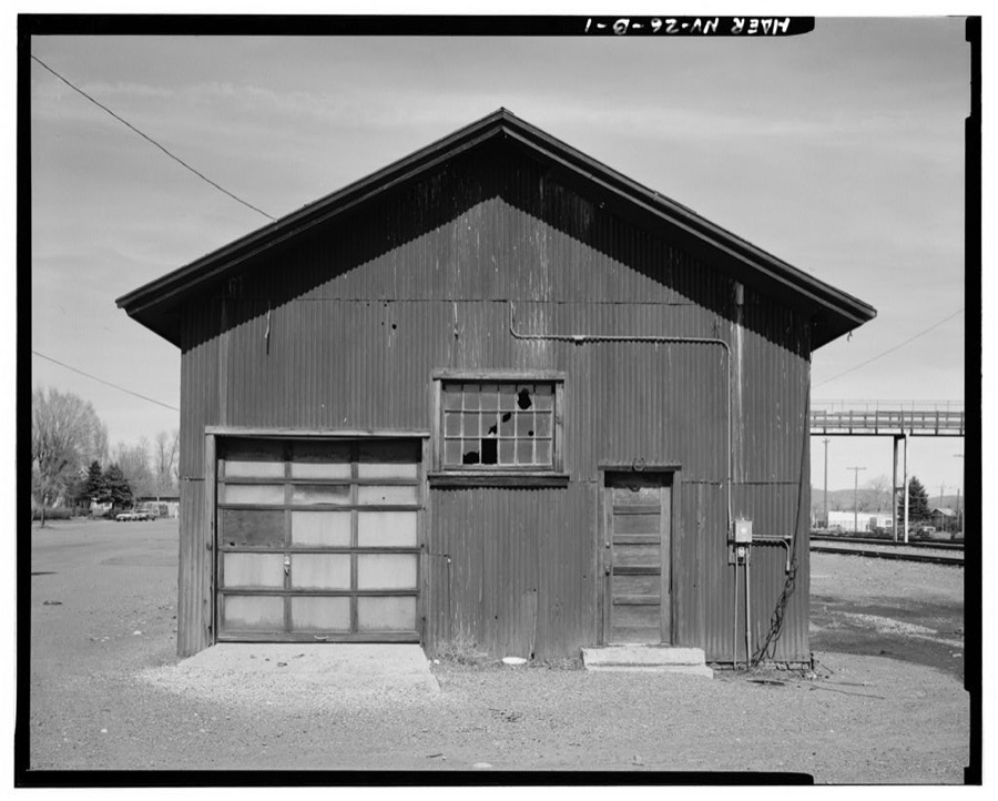 Southern Pacific Railroad, Carlin Shops, Oil House, Foot of Sixth Street, Carlin, Elko County, NV