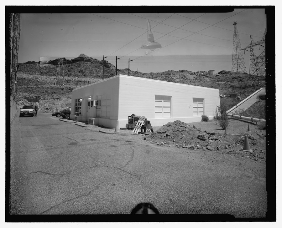 Hoover Dam, Los Angeles Relay Control Building, U.S. Highway 93, Boulder City, Clark County, NV
