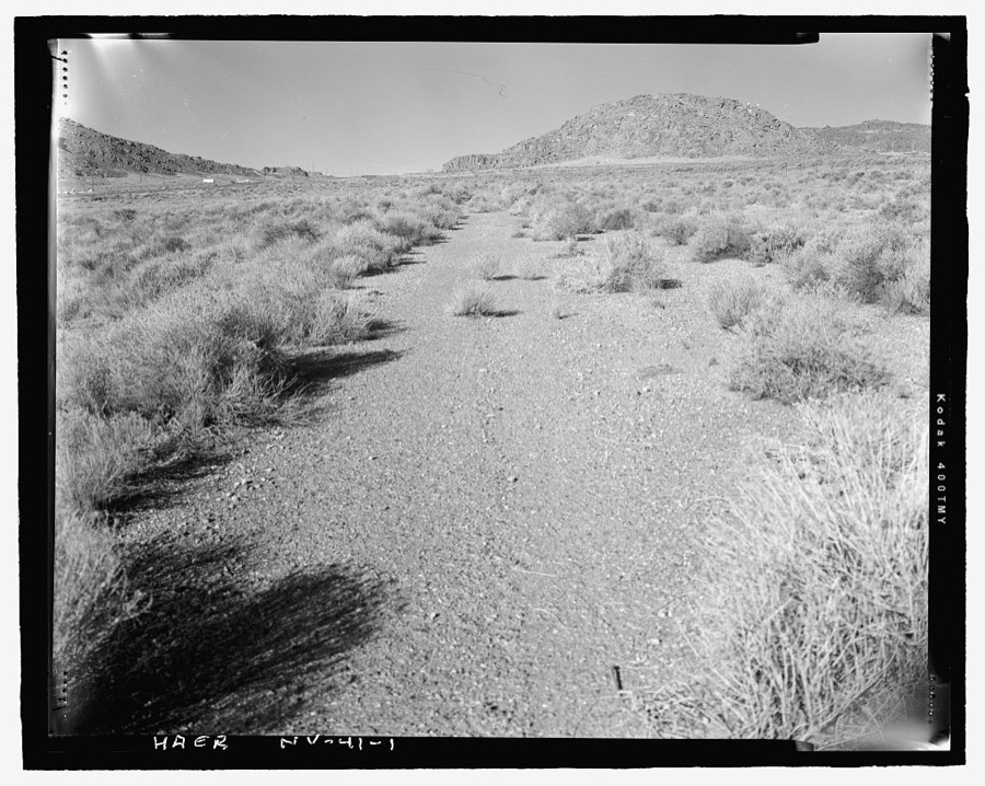 Victory Highway, One Mile Segment West of West Wendover and South of Interstate 80, West Wendover, Elko County, NV