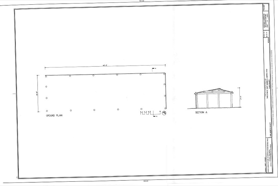 Twelve Mile Camp (Gamble), Loafing Shed, Elko, Elko County, NV