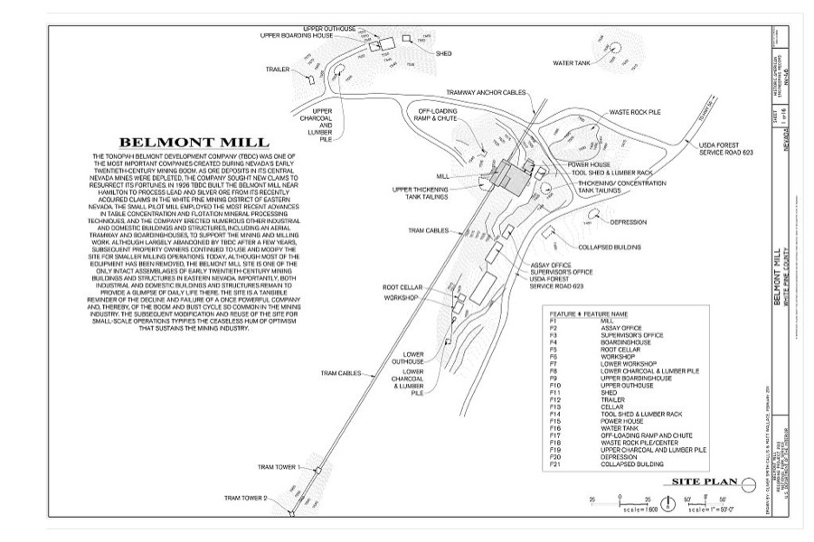 Belmont Mill, Approximately 7 miles south of U.S. Route 50 on USDA Forest Service Road No. 623, Ely, White Pine County, NV