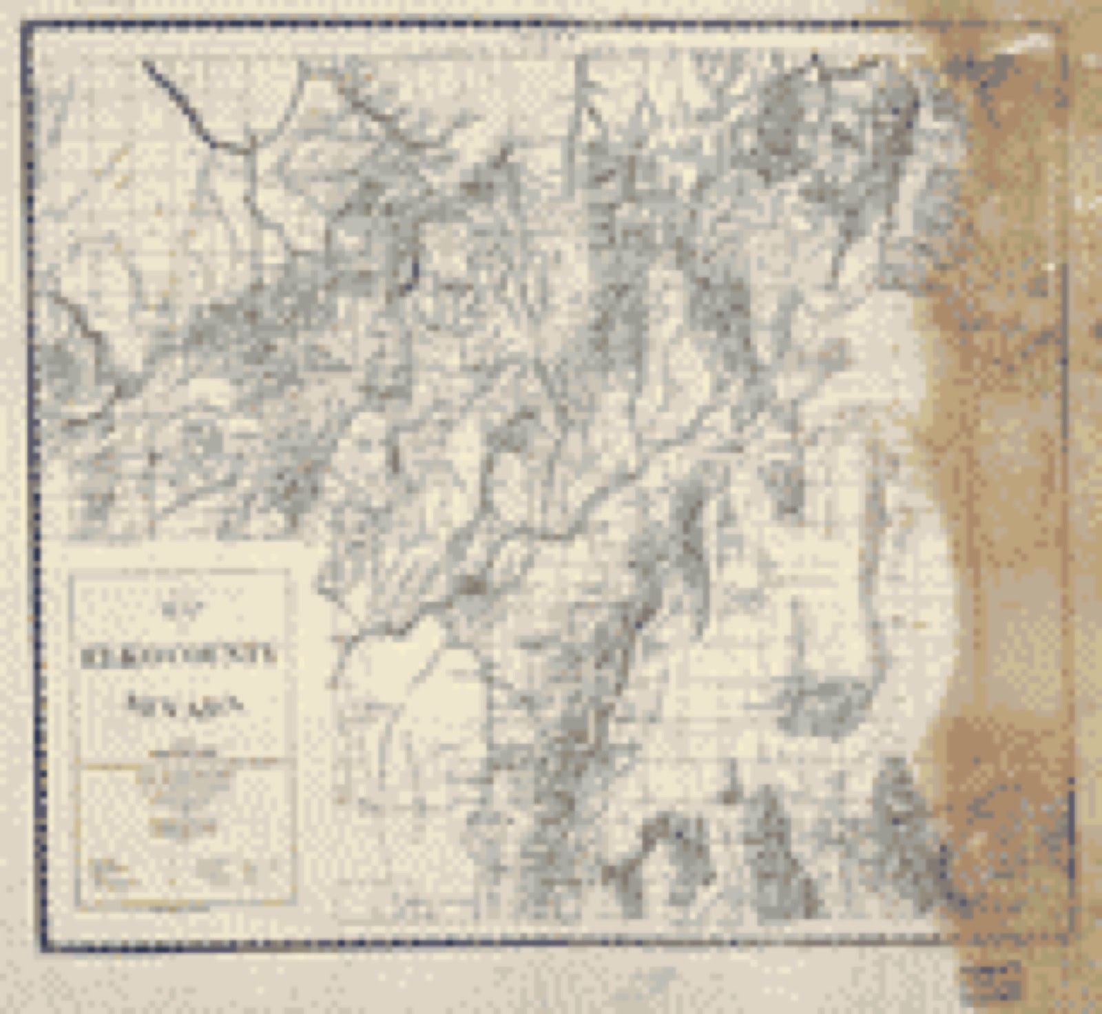Land ownership map, 1894 - Map of Elko County, Nevada : showing: surveyed land, towns, mining districts, streams, rivers, principal ranches, post offices, school districts, main reservoir sites, principal roads and railroad & railroad land limits